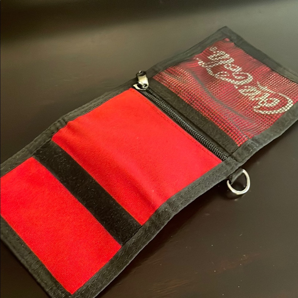 Coca Cola Red and Black Wallet